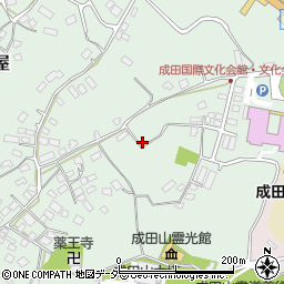 千葉県成田市土屋148周辺の地図