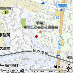 花島ハイム２周辺の地図