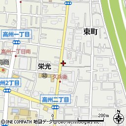 埼玉県三郷市東町126周辺の地図