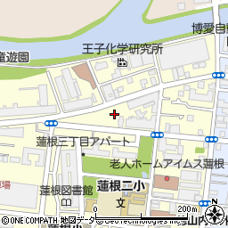 東京都板橋区蓮根3丁目周辺の地図