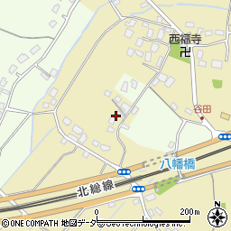 千葉県白井市谷田593周辺の地図