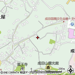 千葉県成田市土屋159周辺の地図