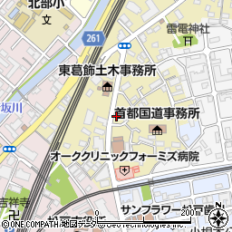 千葉県松戸市竹ケ花周辺の地図
