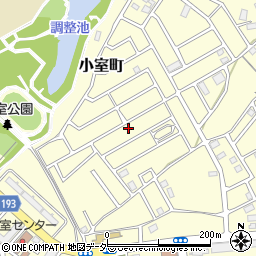 千葉県船橋市小室町5400周辺の地図