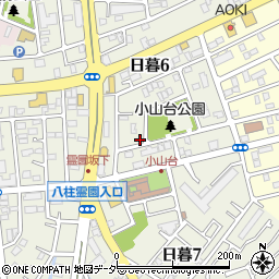 千葉県松戸市日暮6丁目148周辺の地図