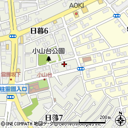 千葉県松戸市日暮6丁目154周辺の地図