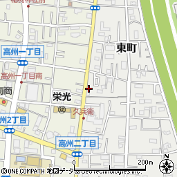 埼玉県三郷市東町125周辺の地図