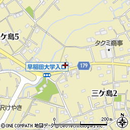 埼玉県所沢市三ケ島3丁目1204周辺の地図
