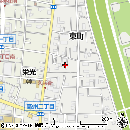 埼玉県三郷市東町134周辺の地図