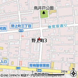 株式会社大野タイヤ商会周辺の地図