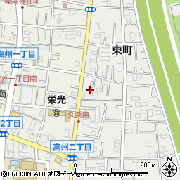 埼玉県三郷市東町129周辺の地図