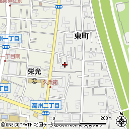 埼玉県三郷市東町132周辺の地図
