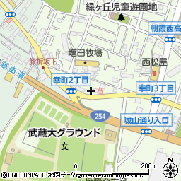 埼玉県朝霞市幸町2丁目7-12周辺の地図