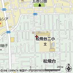 千葉県松戸市松飛台62周辺の地図