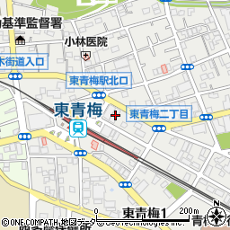 東京都青梅市東青梅2丁目13-20周辺の地図