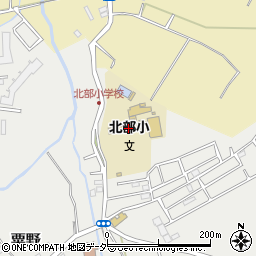 鎌ケ谷市立北部小学校周辺の地図