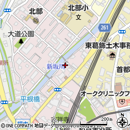 千葉県松戸市根本172周辺の地図