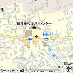 ドラッグセイムス所沢松井店周辺の地図