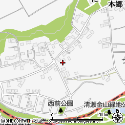 埼玉県所沢市本郷797周辺の地図