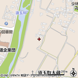 山梨県北杜市須玉町大蔵1455周辺の地図