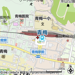 東京都青梅市本町192周辺の地図