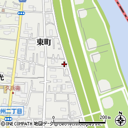 埼玉県三郷市東町112周辺の地図