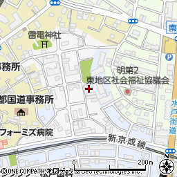 千葉県松戸市吉井町周辺の地図