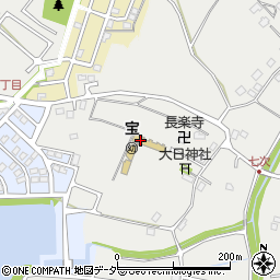 千葉県白井市根周辺の地図