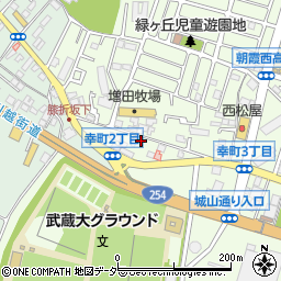 埼玉県朝霞市幸町2丁目7周辺の地図