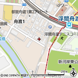 東京都板橋区舟渡1丁目9-4周辺の地図
