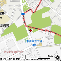 坂東材木店周辺の地図