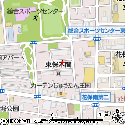 都営東保木間一丁目アパート周辺の地図