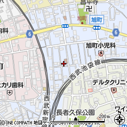 埼玉県所沢市旭町3-5周辺の地図