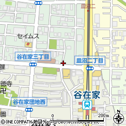 谷在家駅周辺の地図