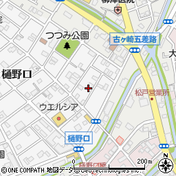千葉県松戸市樋野口596周辺の地図