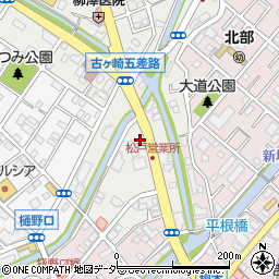千葉県松戸市古ケ崎106周辺の地図