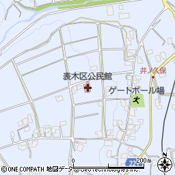 長野県伊那市西春近表木6939周辺の地図