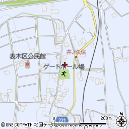 長野県伊那市西春近表木6411周辺の地図