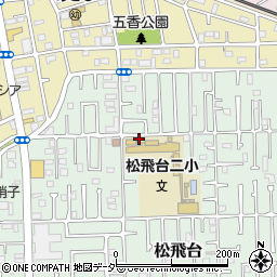 千葉県松戸市松飛台61周辺の地図