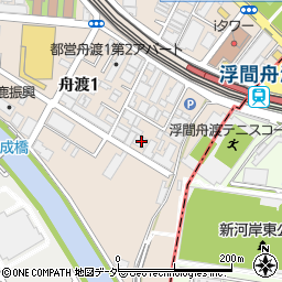 東京都板橋区舟渡1丁目9-5周辺の地図