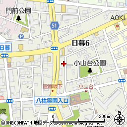 千葉県松戸市日暮6丁目179周辺の地図