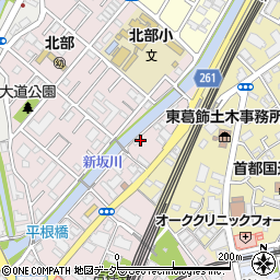 千葉県松戸市根本176周辺の地図