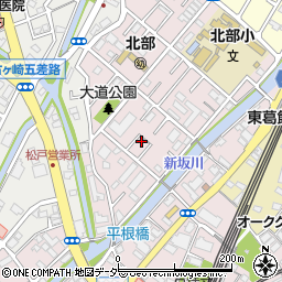 千葉県松戸市根本149周辺の地図