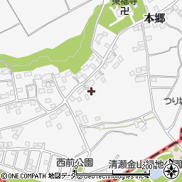 埼玉県所沢市本郷795-1周辺の地図