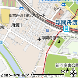 東京都板橋区舟渡1丁目9-17周辺の地図