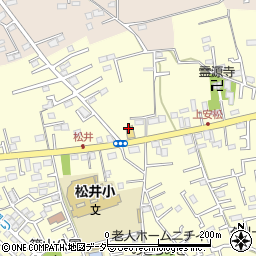 がってん寿司 所沢上安松店周辺の地図