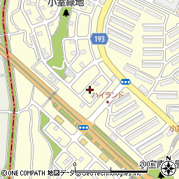 千葉県船橋市小室町2722周辺の地図