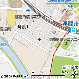 東京都板橋区舟渡1丁目9-15周辺の地図