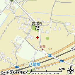 千葉県白井市谷田872周辺の地図