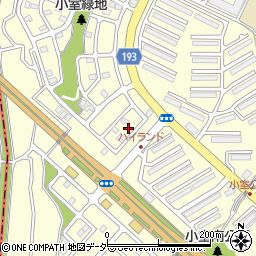 千葉県船橋市小室町2715周辺の地図